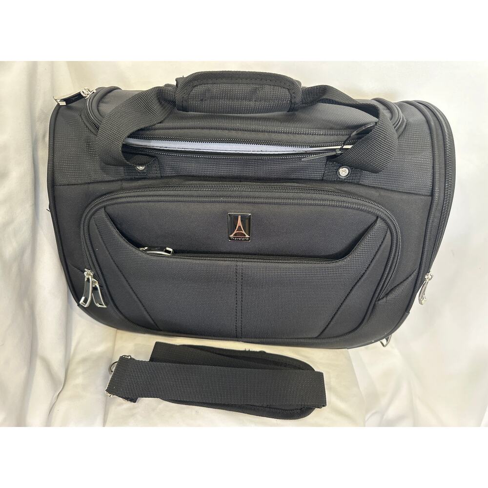 Travelpro Maxlite 5 Softside Lightweight Underseat Carry-On Travel Tote- Black - Picture 4 of 5